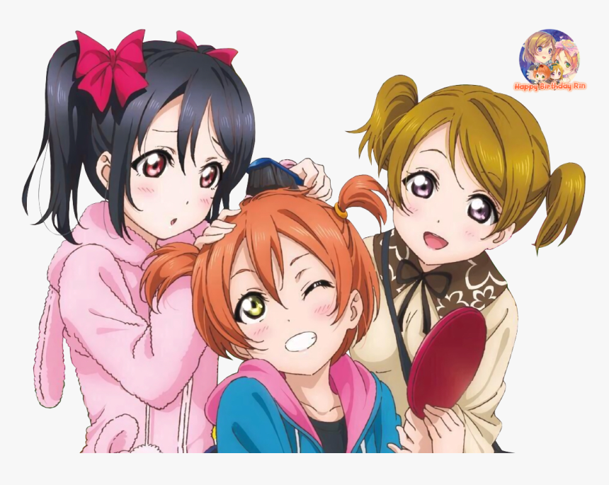 Nico Yazawa And Rin Hoshizora, HD Png Download