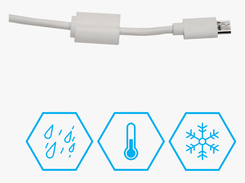 Weatherproof Power Adapter - Usb Cable, HD Png Download