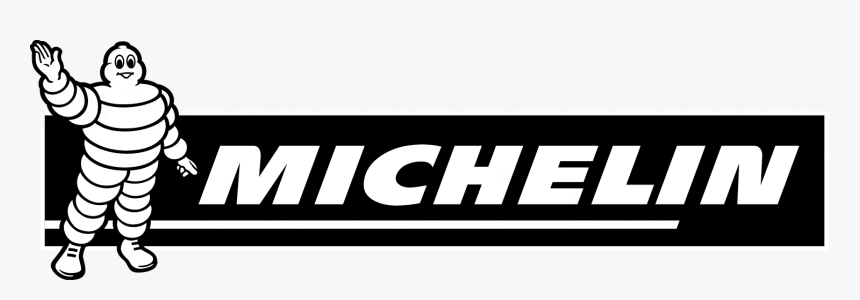 Michelin Logo Black And White, HD Png Download