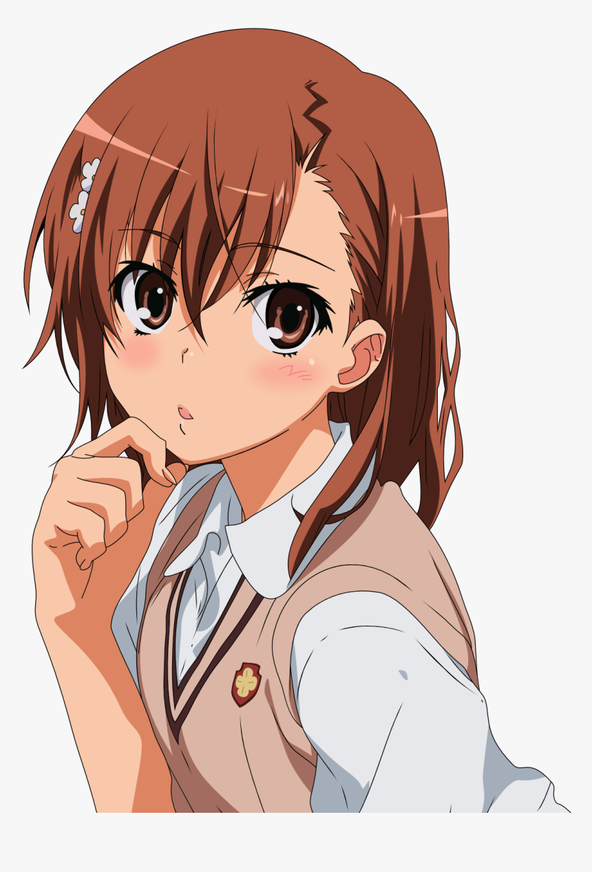 Misaka Mikoto Chibi Png, Transparent Png