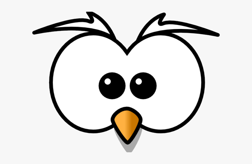 Owl Clipart Face - Owl Face Clip Art, HD Png Download