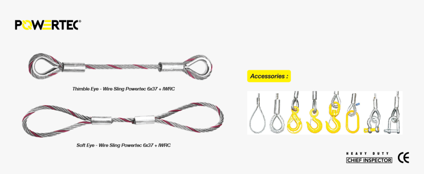 Wire Sling Murah - Carabiner, HD Png Download