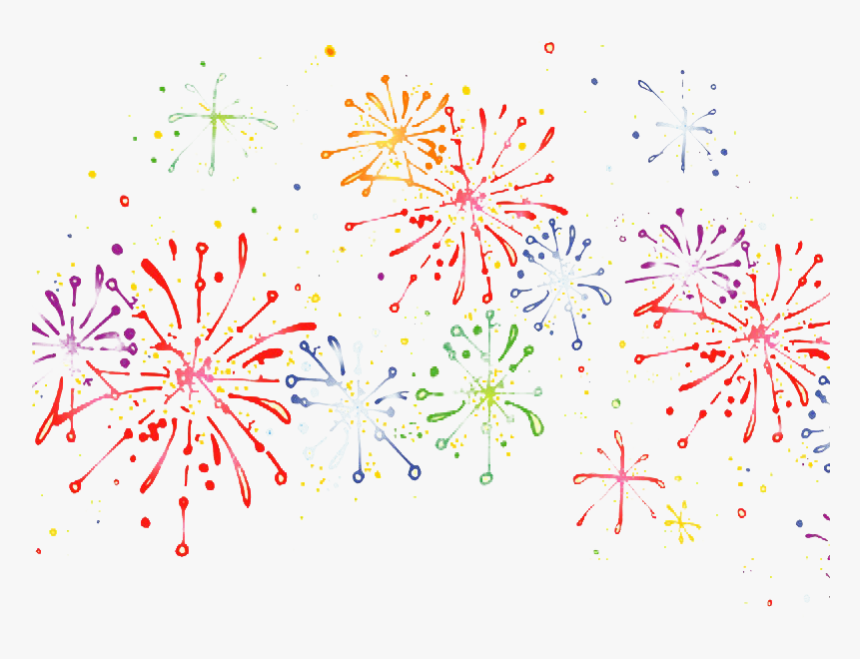 Fireworks Transparent Png - Transparent Background Fireworks Clipart, Png Download
