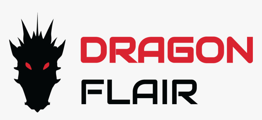Dragon Flair Logo - Graphic Design, HD Png Download