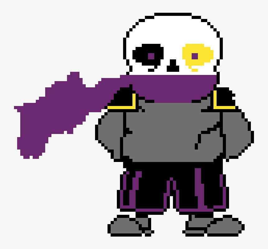 Sans Colored Battle Sprite, HD Png Download