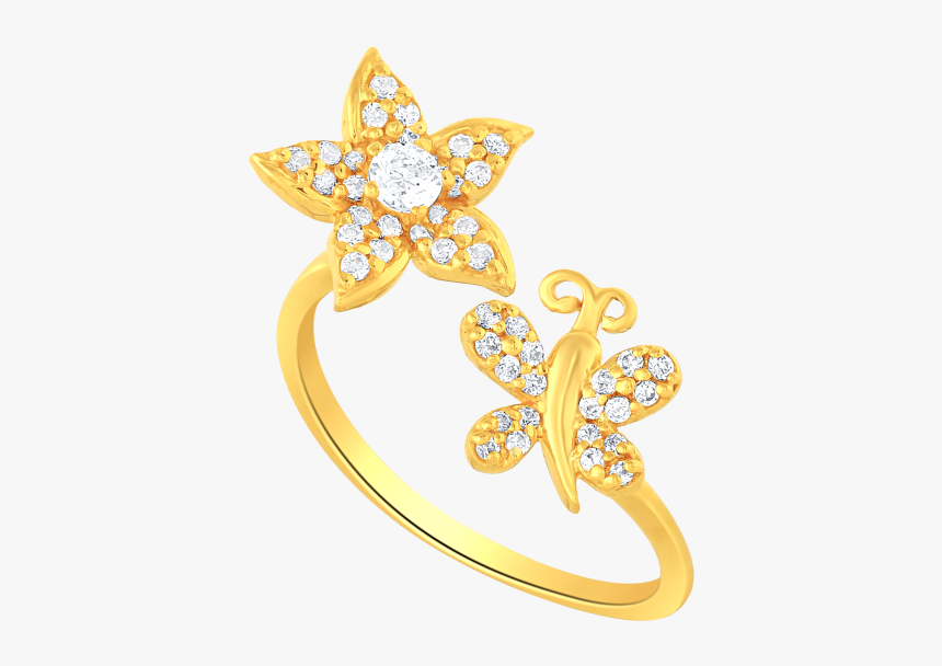 New Gold Ring Designs - Diamond, HD Png Download