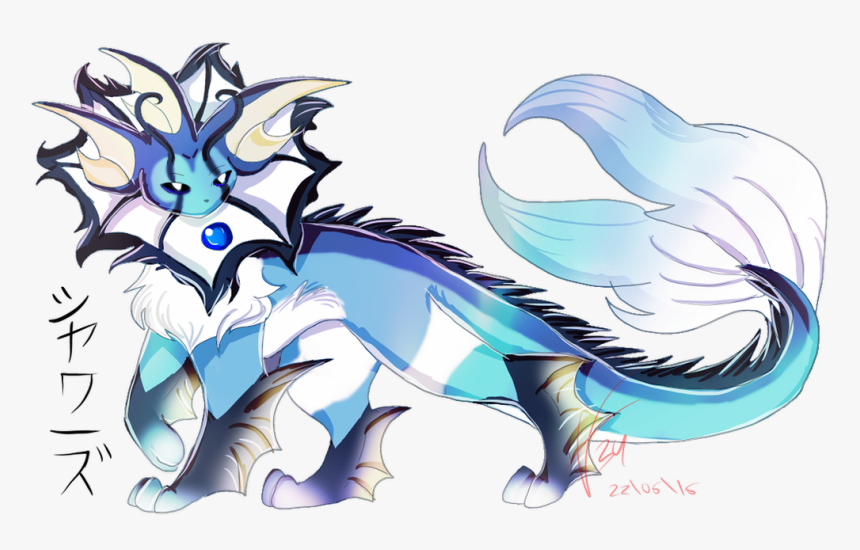 Mega Evolution Pokemon Vaporeon, HD Png Download