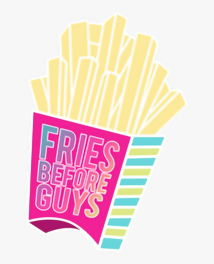 #friesbeforeguys #tumblr #fries #frenchfries #food, HD Png Download