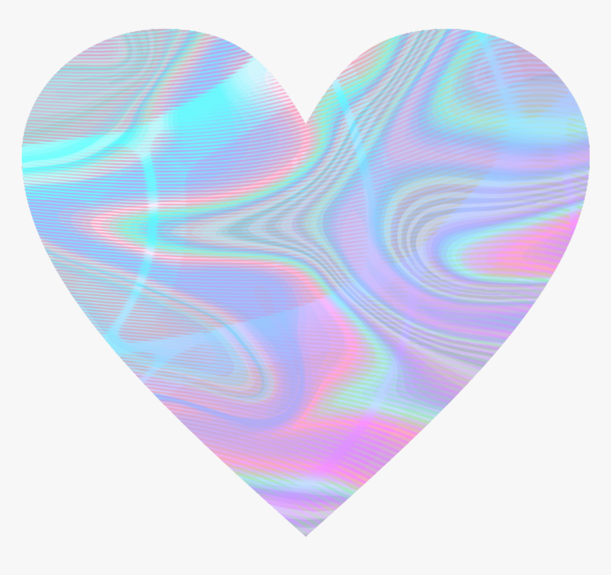 #heart #blueheart #glitter #glitterheart - Fractal Art, HD Png Download