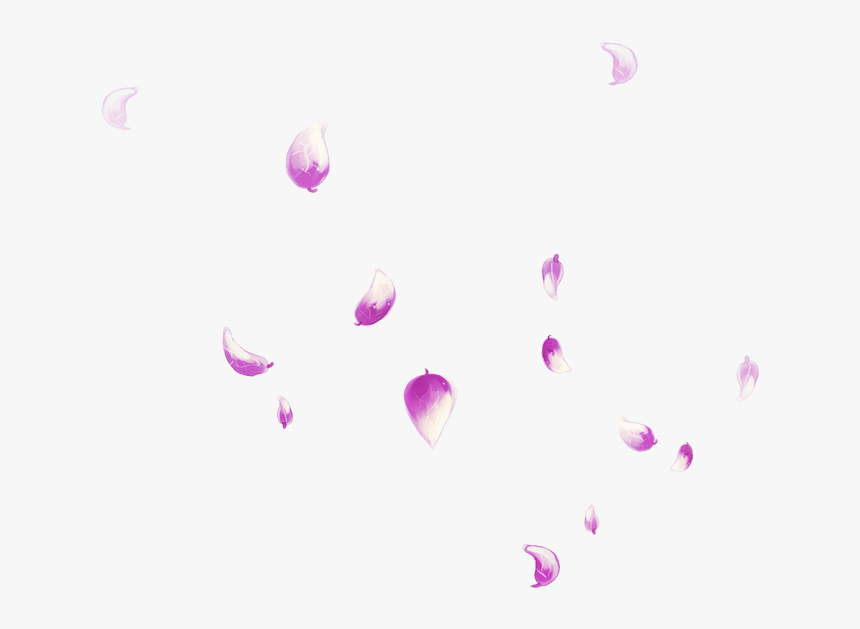 Petal Falling Transprent Png Free Download Pink - Rose, Transparent Png