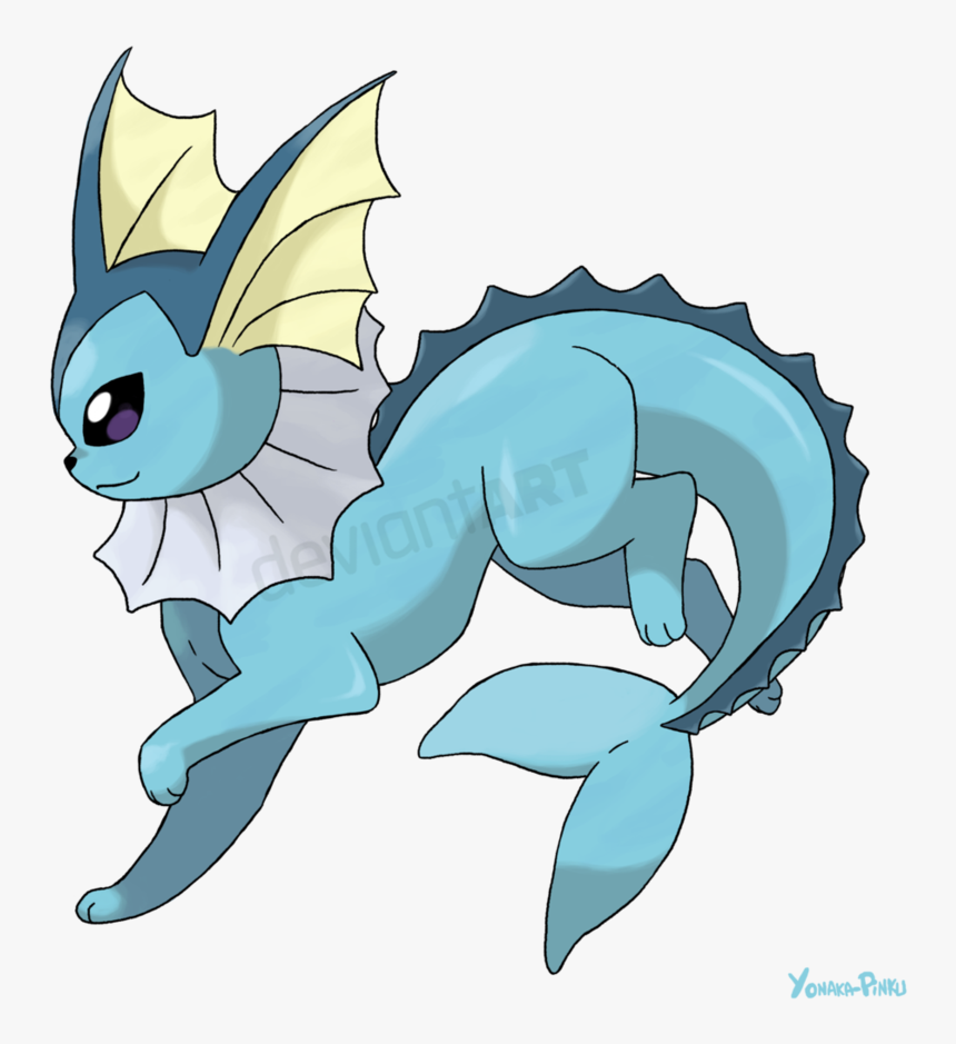 Dessin De Pokemon Aquali, HD Png Download