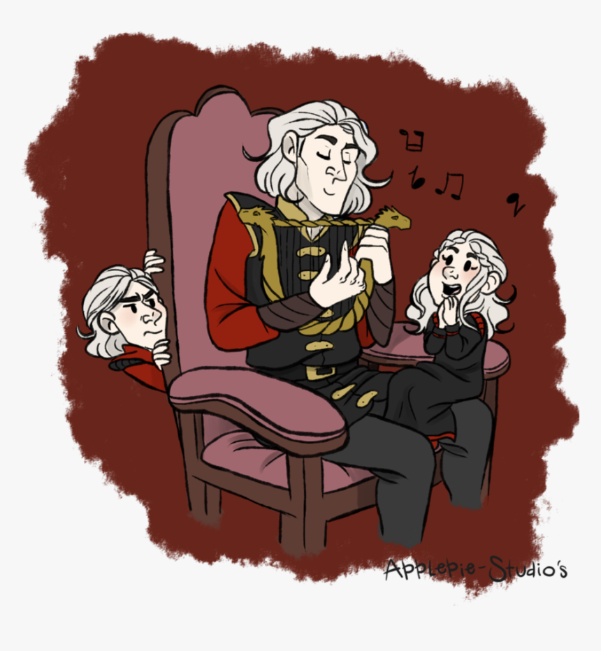 Rhaegar Viserys And Daenerys, HD Png Download