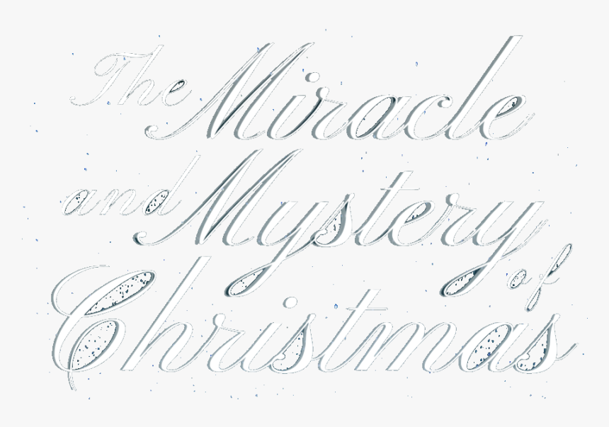 Merry Christmas Oval Ornament , Png Download - Calligraphy, Transparent Png