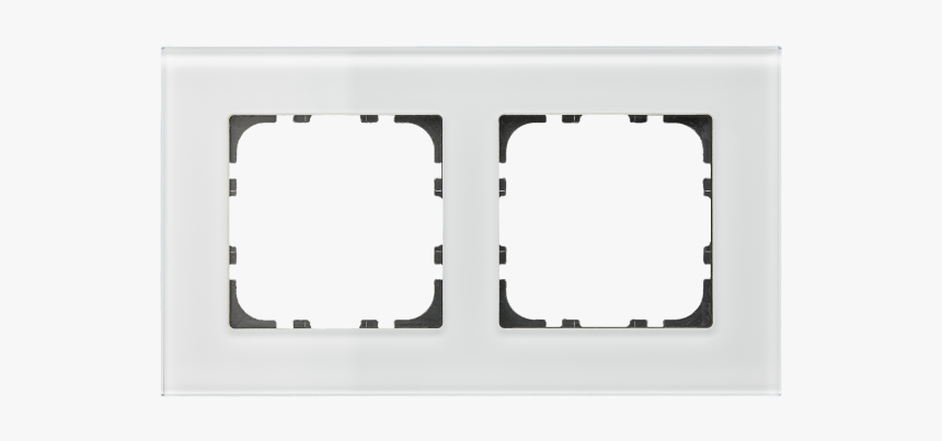 Glass Cover Frame 2 Fold, White - Electronics, HD Png Download
