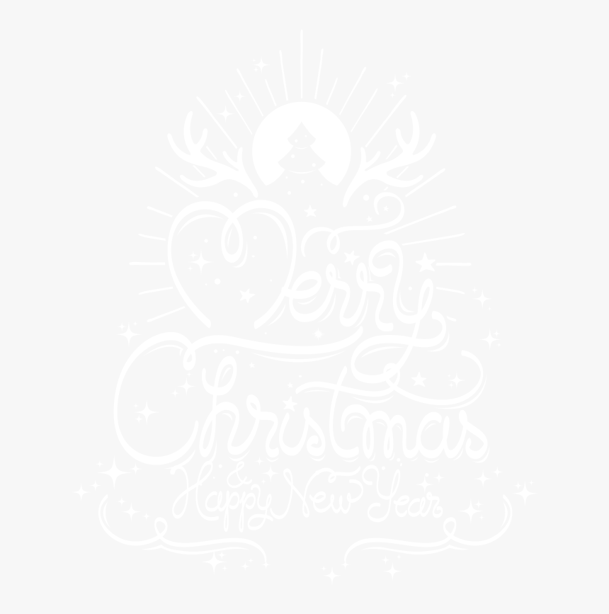 Clipart Merry Christmas And Happy New Year - Very Merry And Holly Jolly, HD Png Download