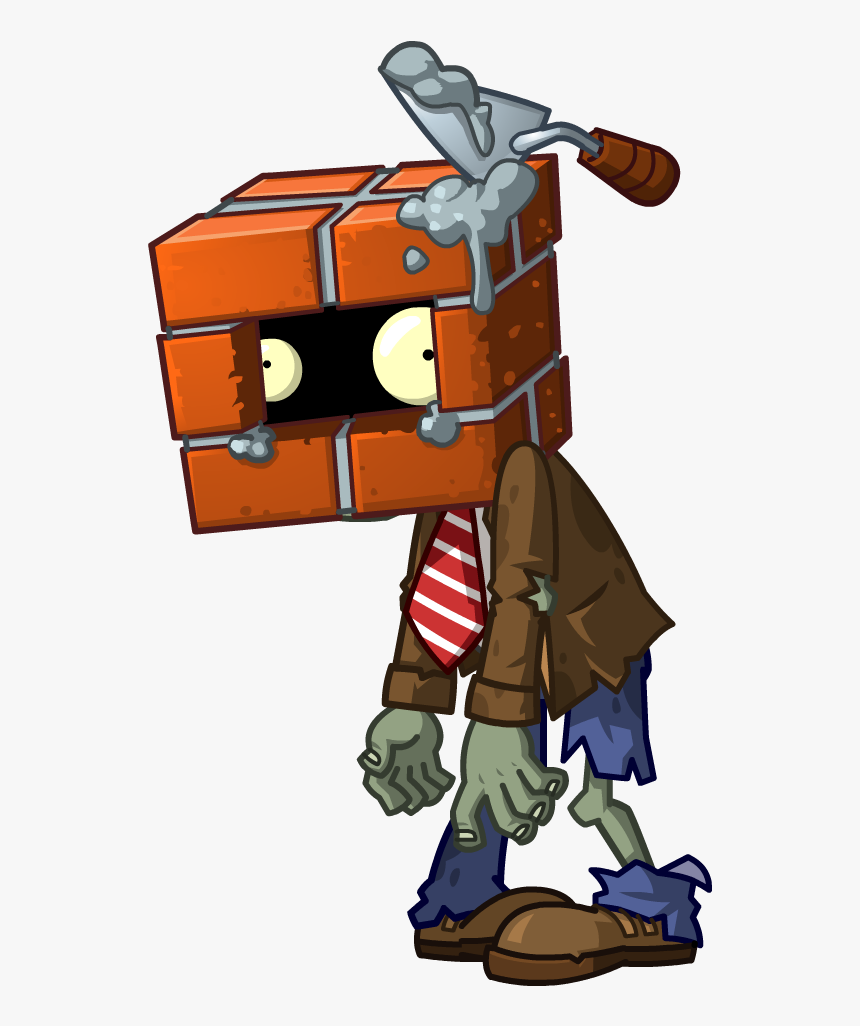 Standard Brickhead - Zombies Vs Plantas 2, HD Png Download