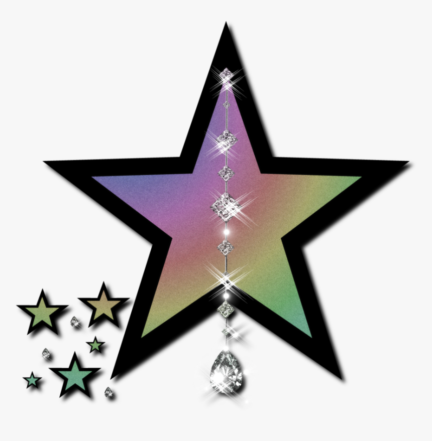 Walt Disney World Clip Art - Rotating Star Animated Gif, HD Png Download