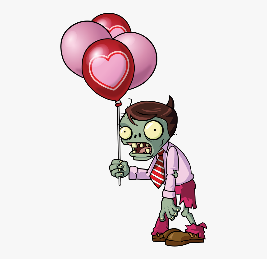Pink Balloon Zombie - Pvz 2 Buckethead Zombie, HD Png Download