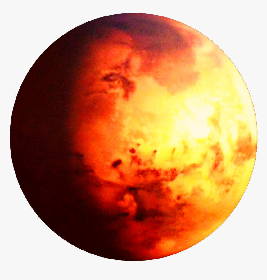 #mars #planet #planets #outerspace #space #galaxy #solarsystem - Planet Mars Clip Art, HD Png Download