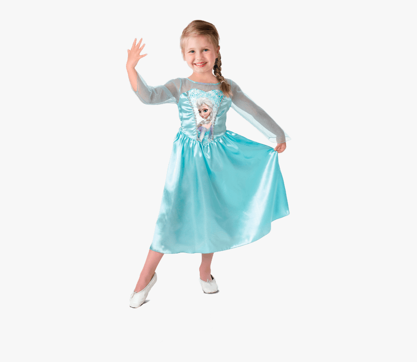 Vestido de frozen sencillo Clearance