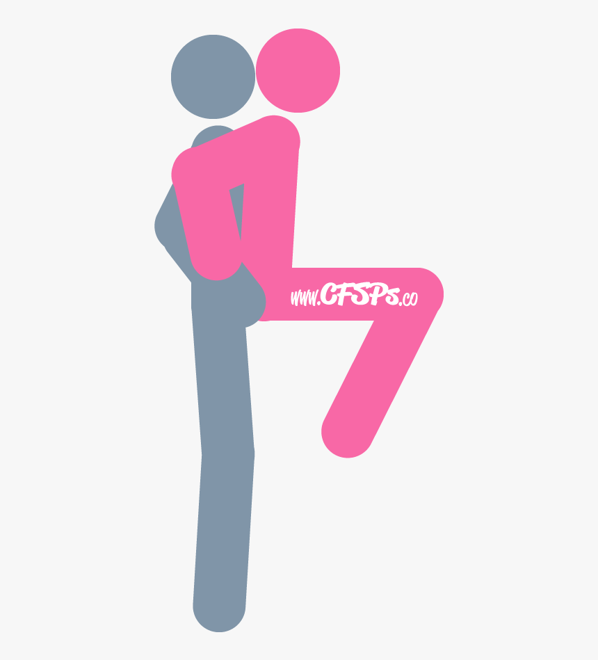 An Illustration Of The Squat Balance Sex Position - Balance Sex, HD Png Download