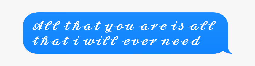 #text #conversation #love #loved #message #sms #textmessage - Majorelle Blue, HD Png Download