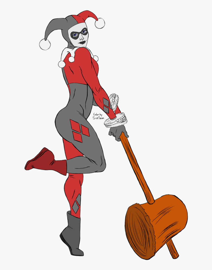 Gotham Girls, Joker And Harley Quinn, Otp, Dc Comics, - Harley Quinn Poses, HD Png Download