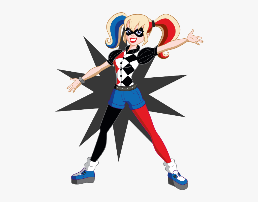 Super Hero Girls Harley Quinn, HD Png Download
