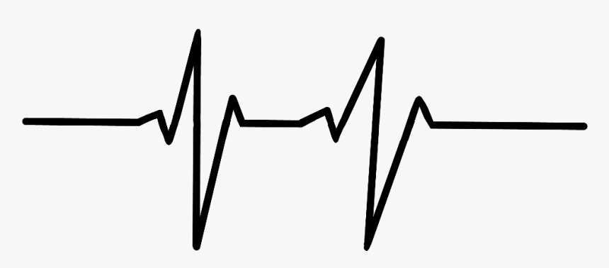 ##heartbeat - Line Art, HD Png Download
