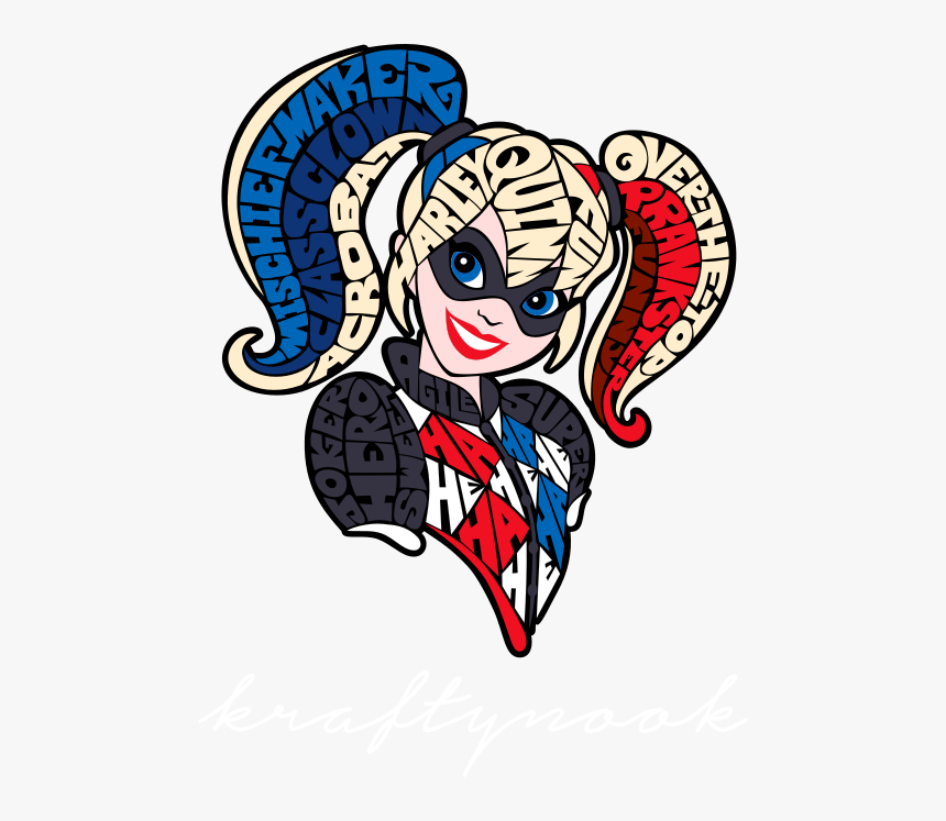 Words That Describe Harley Quinn, HD Png Download