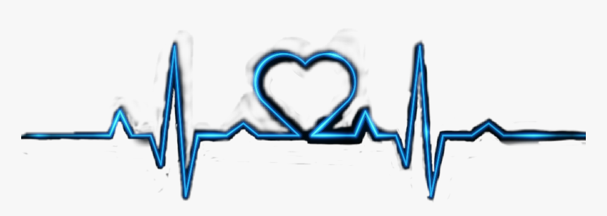 #scneon #neon #heartbeat - Heart, HD Png Download