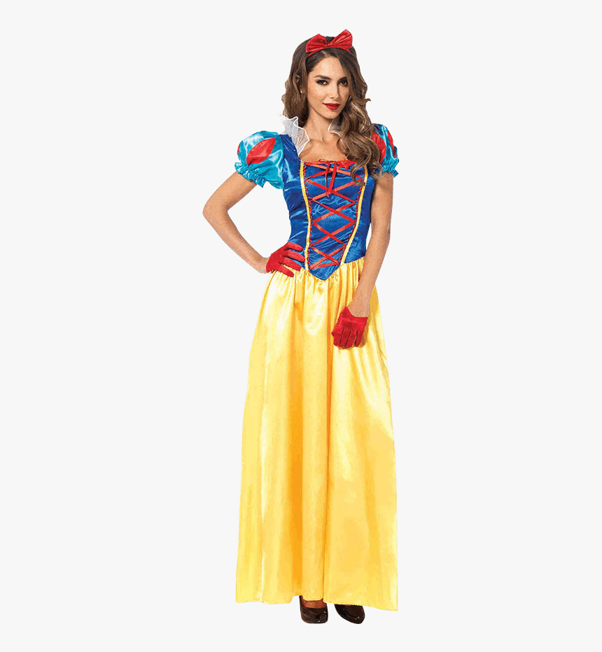 Womens Classic Snow White Costume - Womens Snow White Costume, HD Png Download