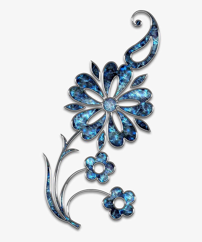 Jewelry Flower Png, Transparent Png