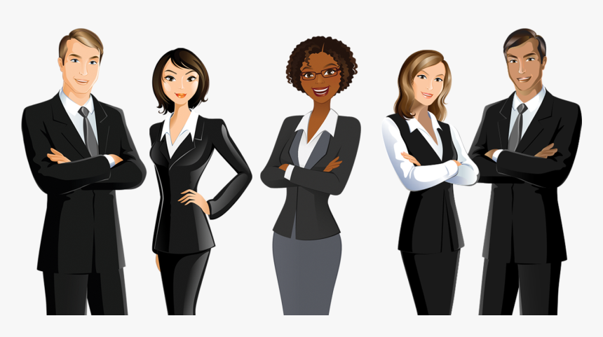 Transparent Cut Out Business People, HD Png Download