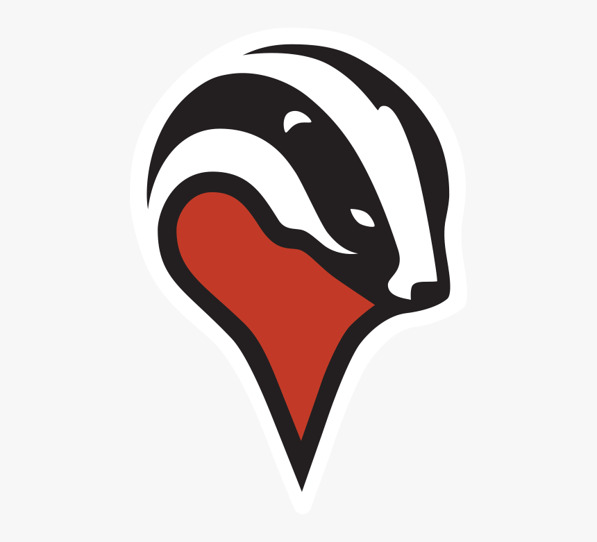 Badger Map Logo Clipart , Png Download Badger, Transparent Png