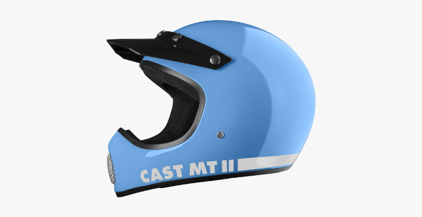 Casco Integrale Cross Scrambler Vintage Cast - Cast Helmet Mt2, HD Png Download