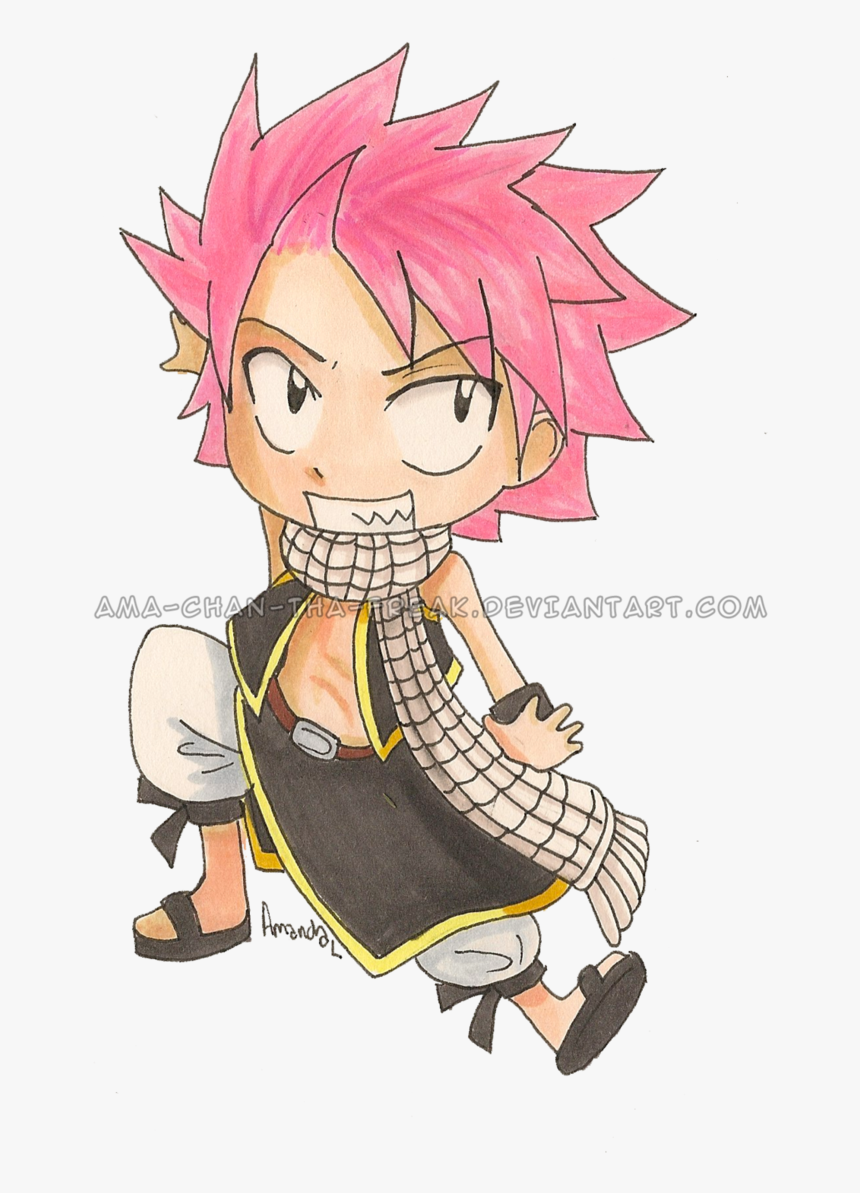 Chibi Natsu Dragonil By Aaamaaa On Deviantart - Cartoon, HD Png Download