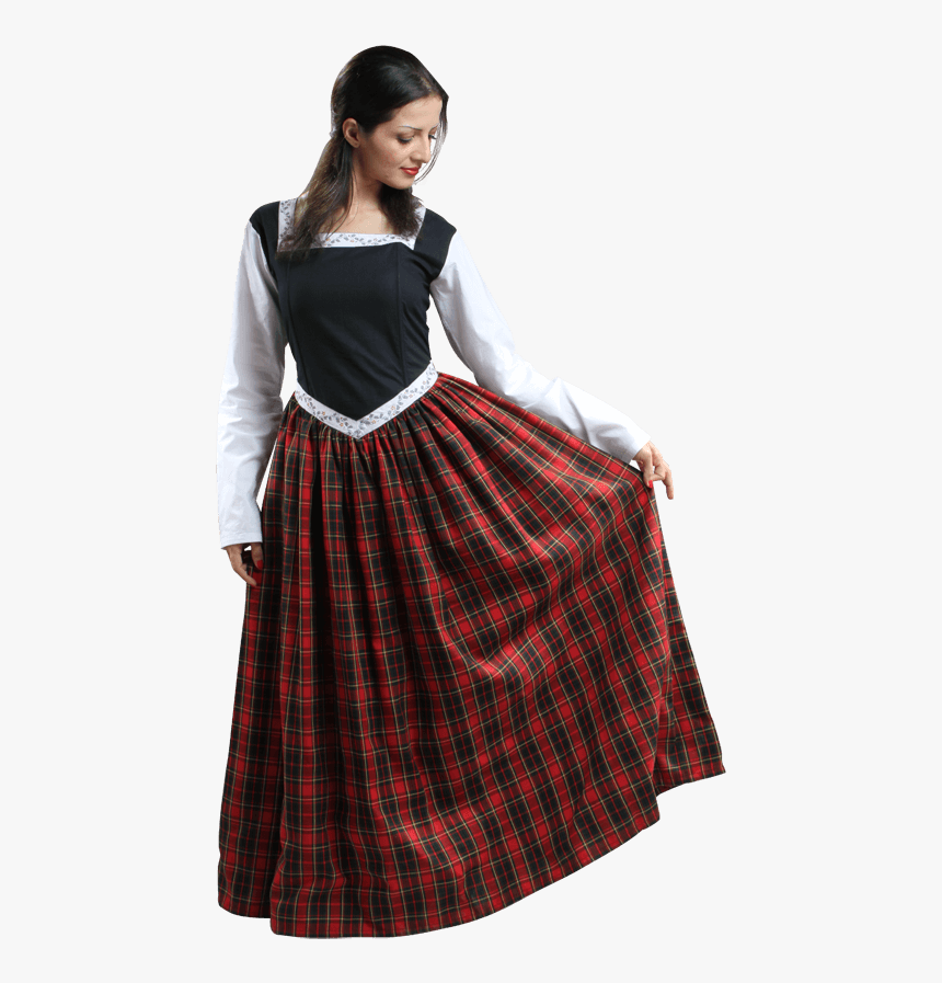 Ladies Highland Dress - A-line, HD Png Download