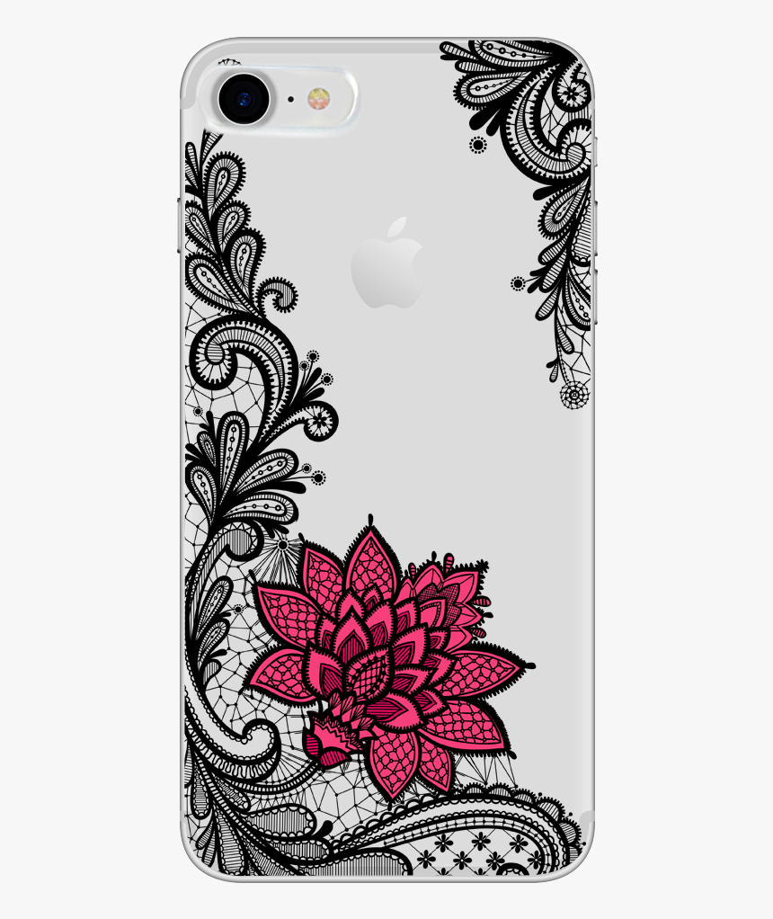 Floral Sexy Lace For Iphone 8 Plus Iphone Xs Max Xr - Mobile Phone, HD Png Download