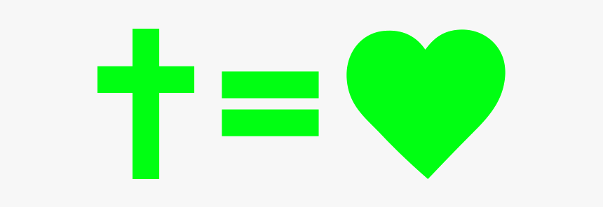 Cross Equals Love Messages Sticker 6 Cross Equals Love Green Hd
