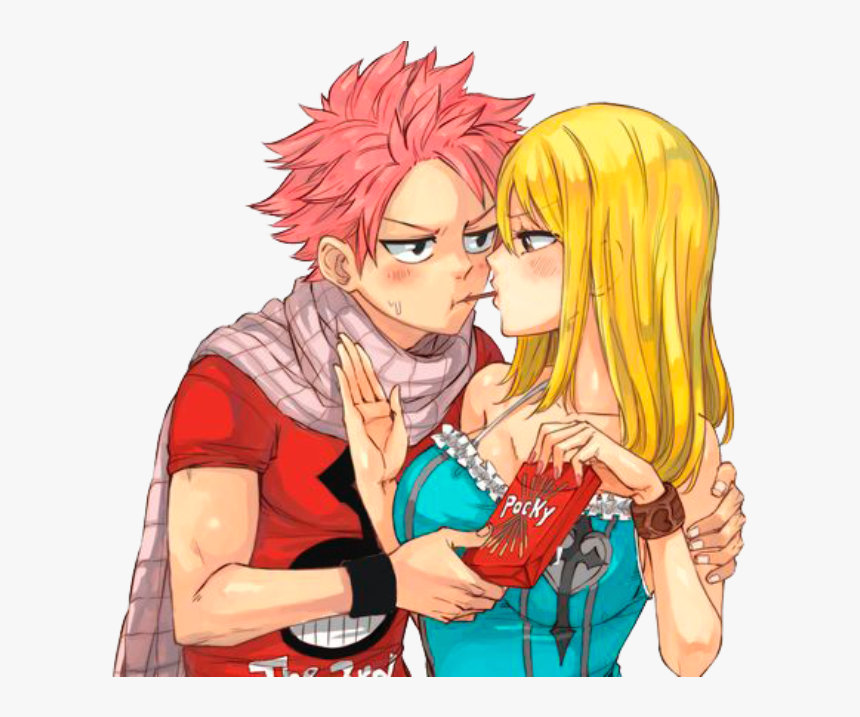 Nalu - Fairy Tail Pocky Stick, HD Png Download
