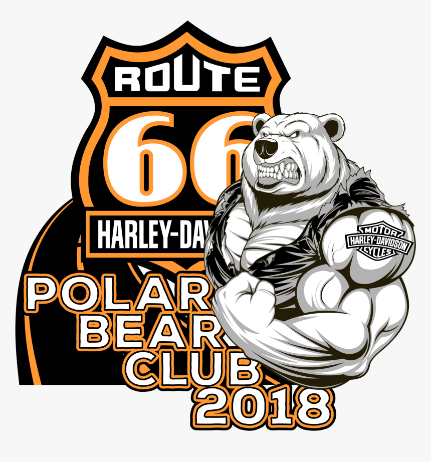 Harley Davidson Polar Bear Run, HD Png Download