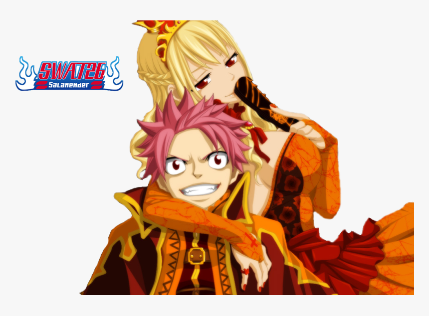 Fairy Tail Natsu And Lucy Halloween, HD Png Download