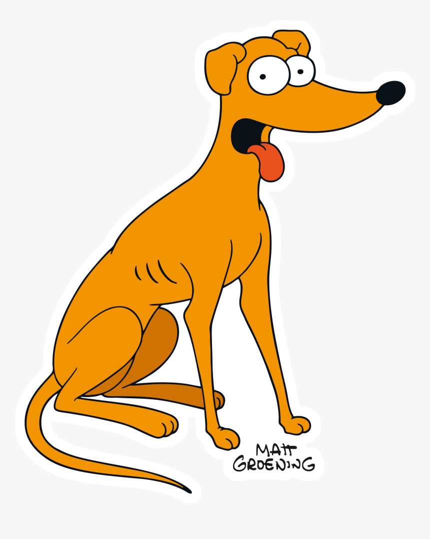 Ayudante De Santa Los Simpson, HD Png Download