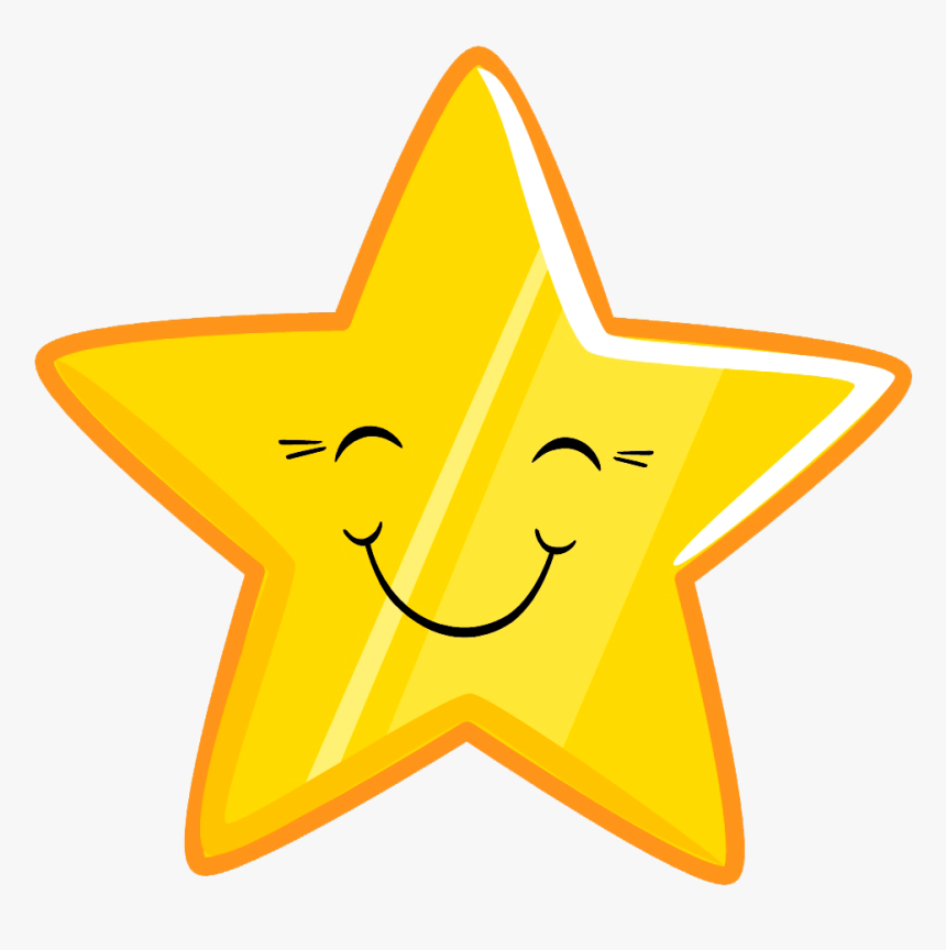 Star Png Smiley Face Star With Smiley Face, Transparent Png