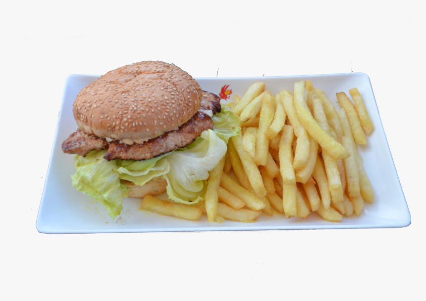 Chicken Burger Png, Transparent Png