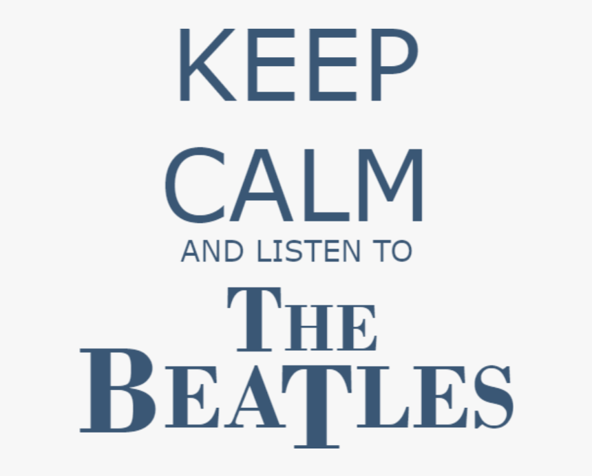 Keep Calm, HD Png Download