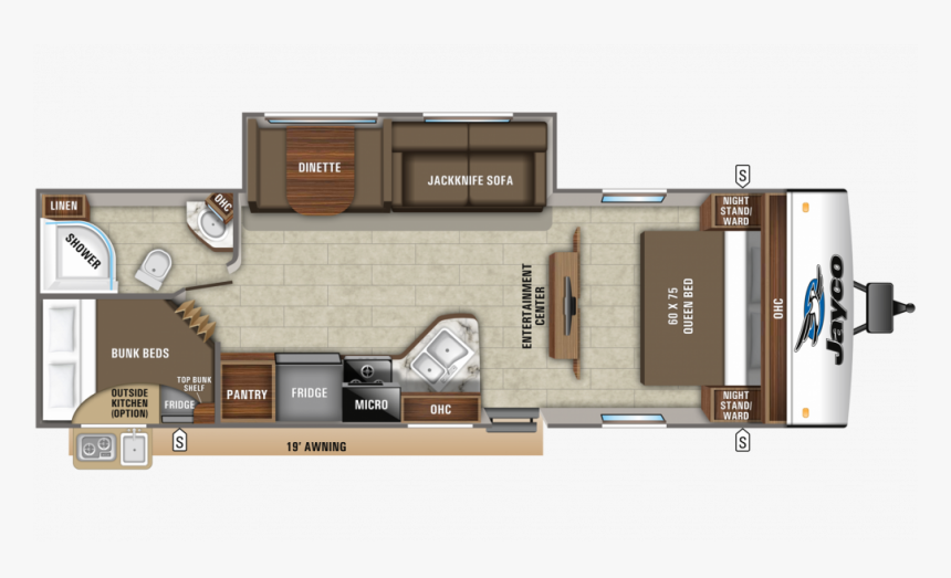 Jayco Jay Feather 27bh, HD Png Download