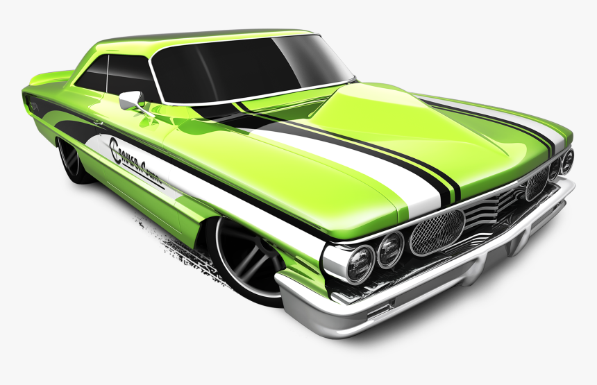 Ford Galaxie 500 Png Clipart - Hot Wheels Cars Png, Transparent Png