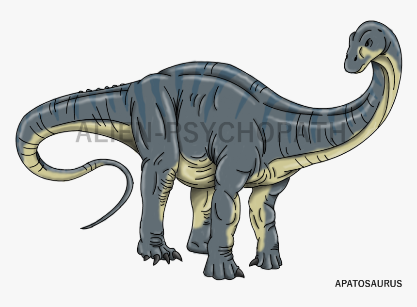 Clipart Deviantart Apatosaurus - Alien Psychopath Brachiosaurus, HD Png Download